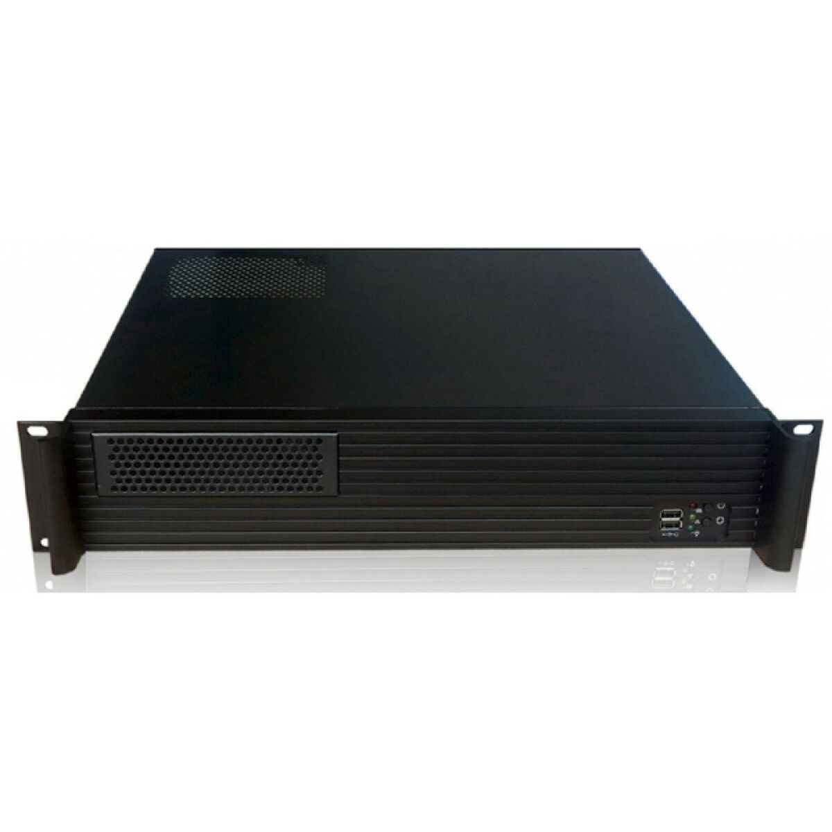 Caja Semitorre ATX Techly I-CASE IPC-240L Negro
