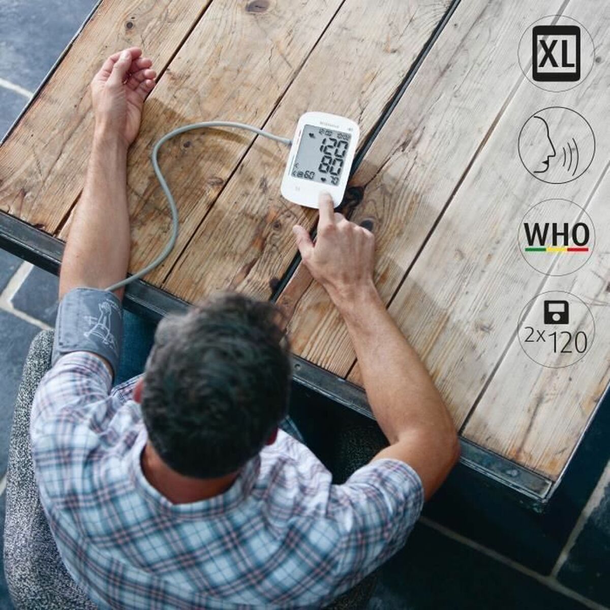 Tensiómetro de Brazo Medisana