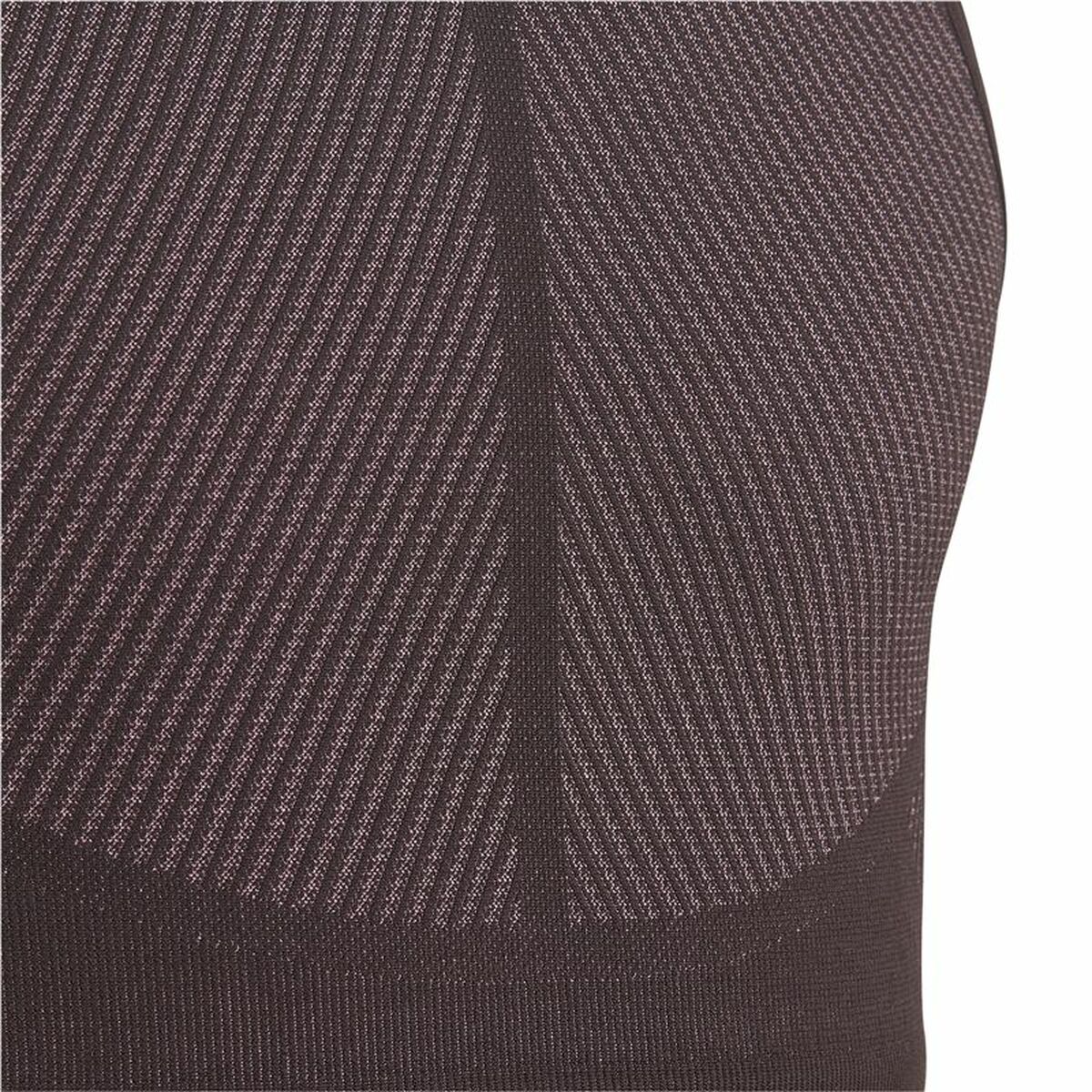 Sujetador Deportivo Adidas  Aeroknit Seamless Granate Rojo Oscuro