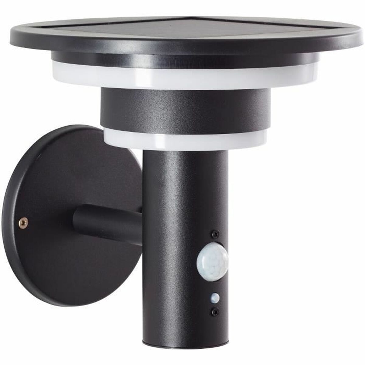 Aplique de Pared Brilliant Negro Jardín 18,5 x 21 x 21,3 cm