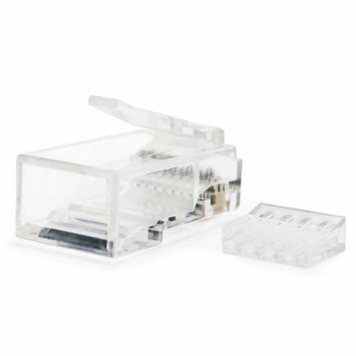 Conector RJ45 NANOCABLE 10.21.0201-50 Transparente
