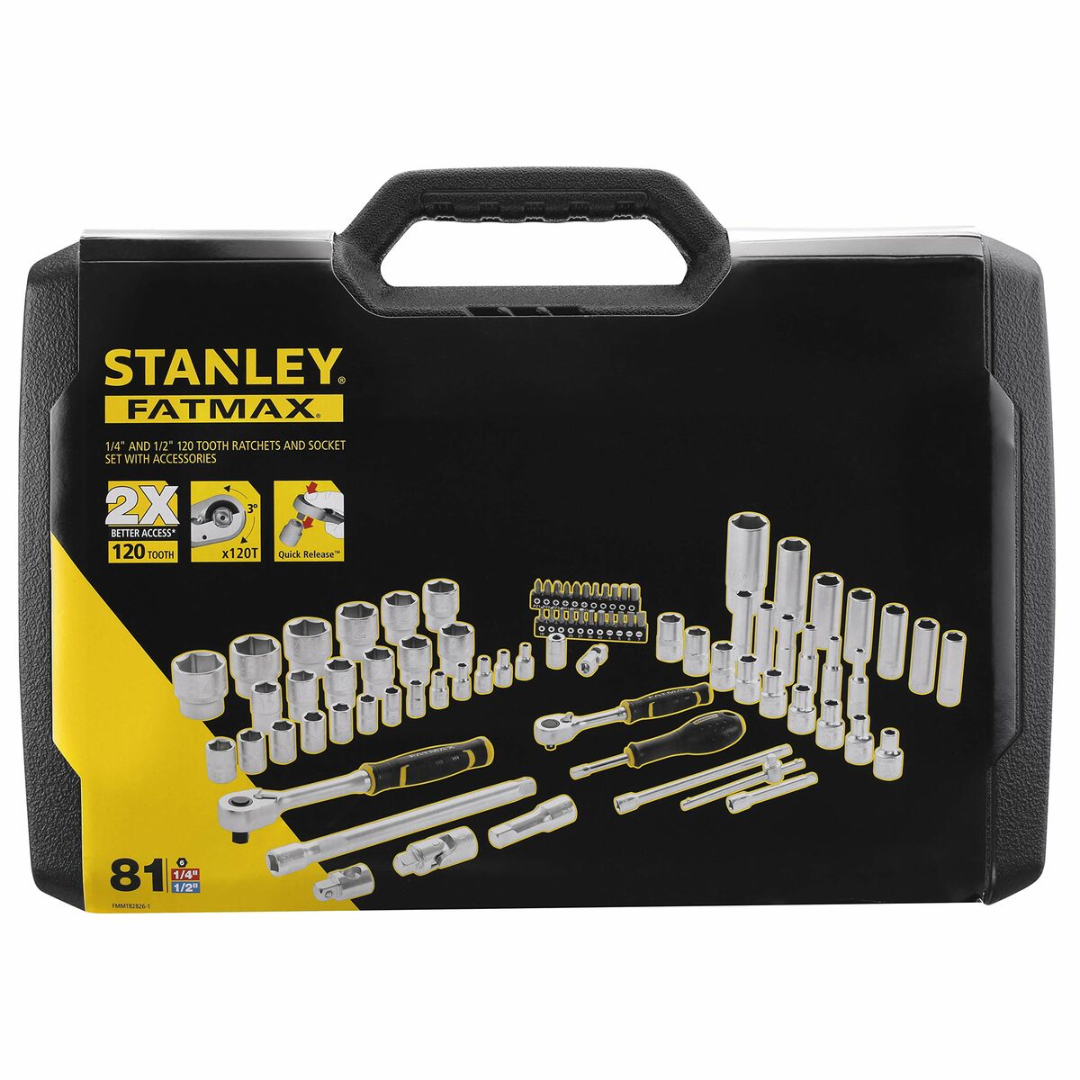 Juego de Llaves Stanley FMMT82826-1 38 Piezas 81 Piezas