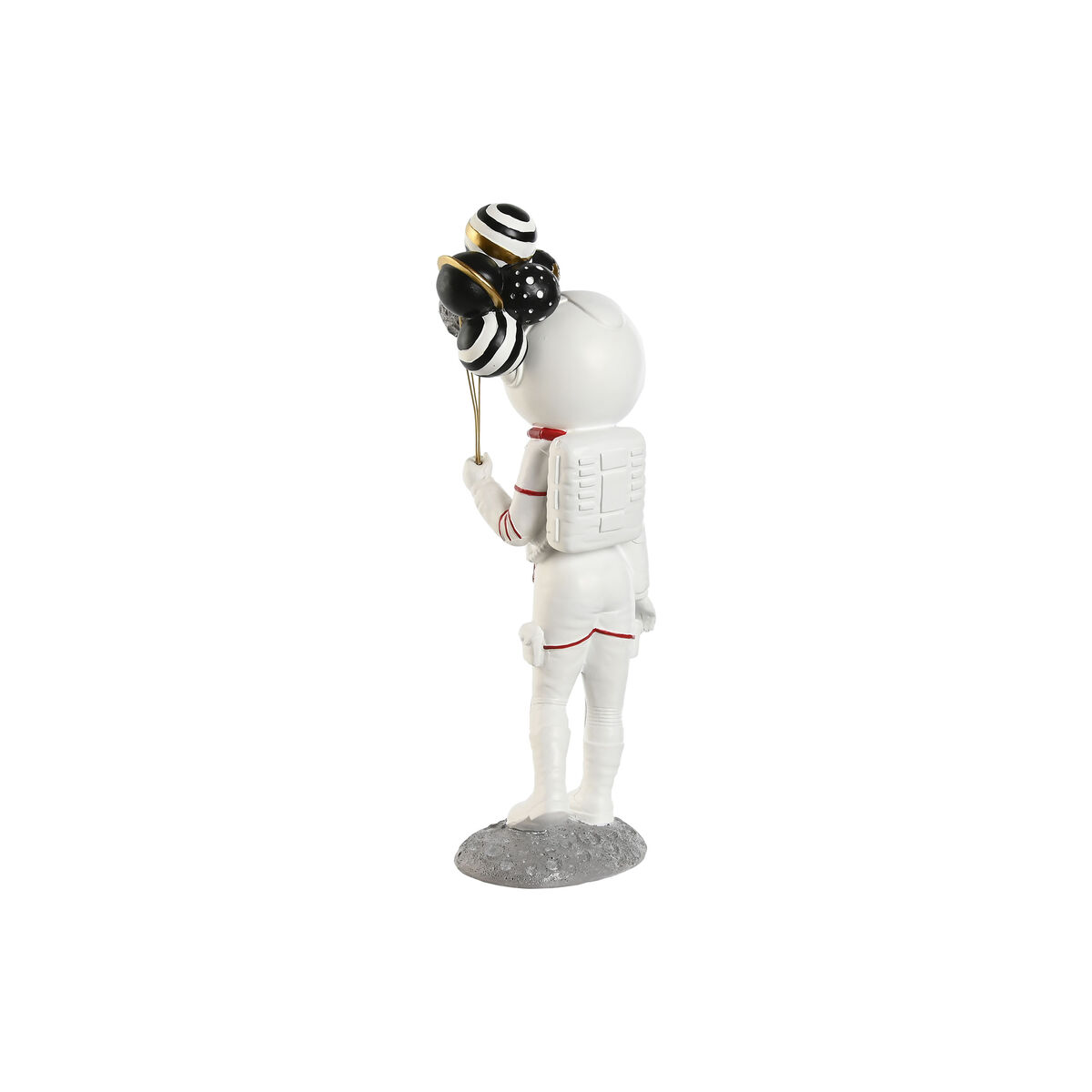 Figura Decorativa Home ESPRIT Azul Blanco Rojo Mujer Astronauta 16 x 12 x 41 cm (2 Unidades)