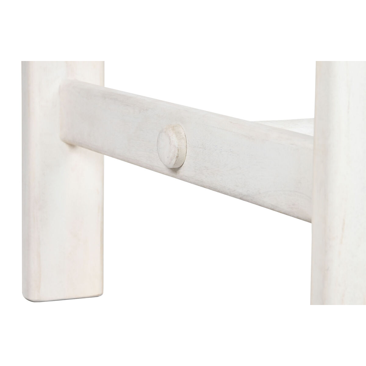 Mesa de Comedor Home ESPRIT Blanco Madera de mango 213,4 x 96,5 x 76,2 cm