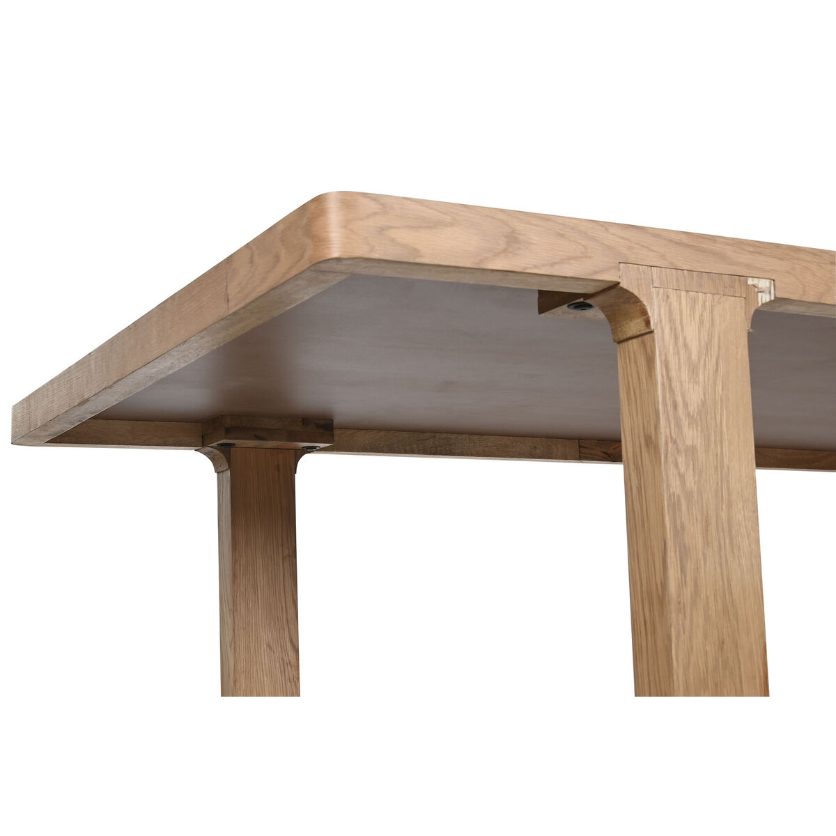 Mesa de Comedor Home ESPRIT Natural Roble 210,5 x 101 x 77 cm