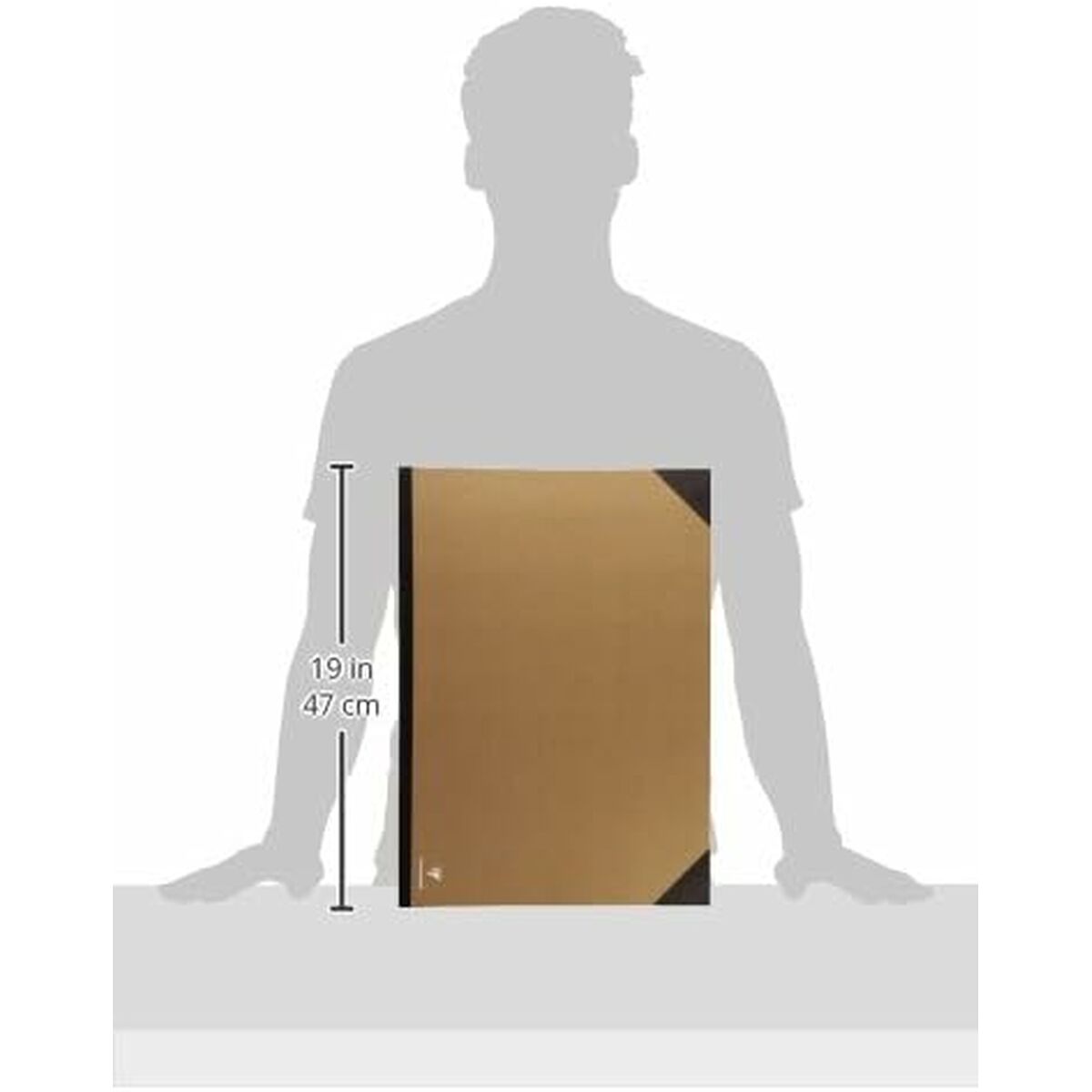 Portadocumentos Clairefontaine 44100C Marrón A3 (1 unidad)