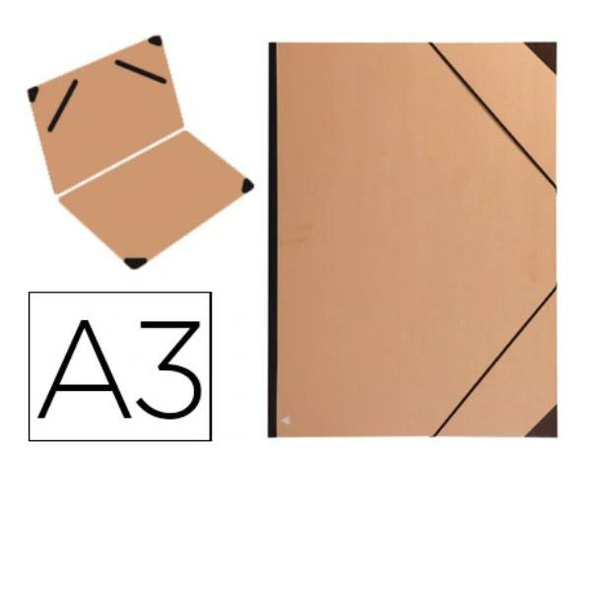 Portadocumentos Clairefontaine 44100C Marrón A3 (1 unidad)