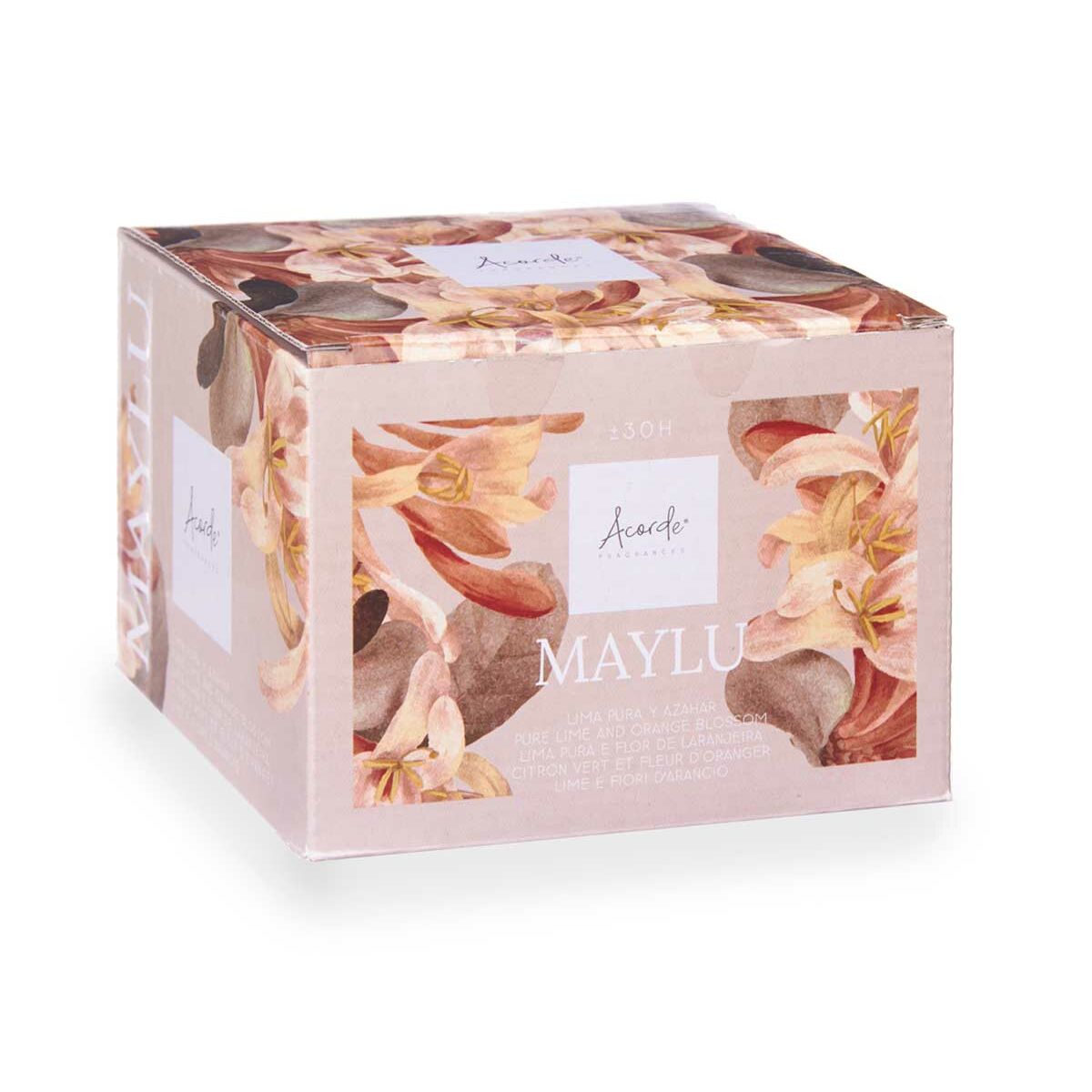 Vela Perfumada Acorde Maylu 400 g (6 Unidades)