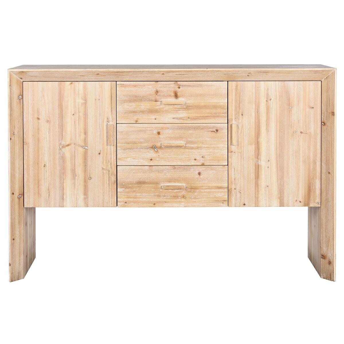 Aparador Home ESPRIT Natural Abeto Madera MDF 150 x 40 x 100 cm