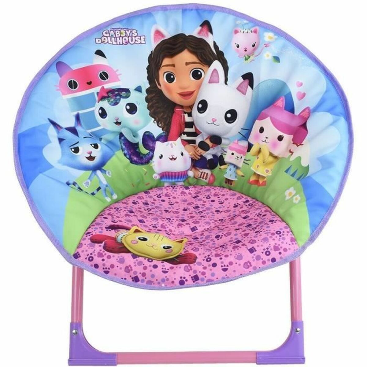 Sillón Infantil Gabby's Dollhouse Rosa