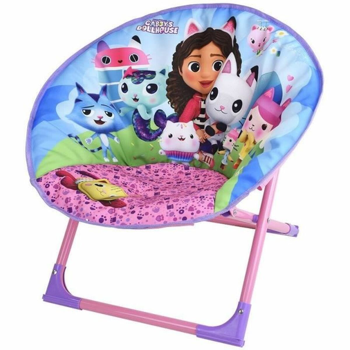 Sillón Infantil Gabby's Dollhouse Rosa