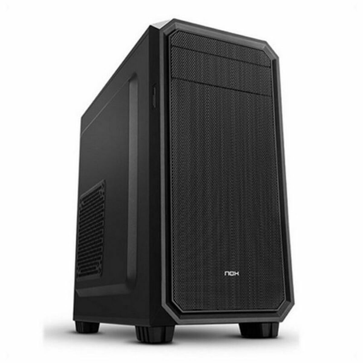 Caja Minitorre Micro ATX con Lector de Tarjetas Nox-Xtreme NXCBAYMX2 Negro