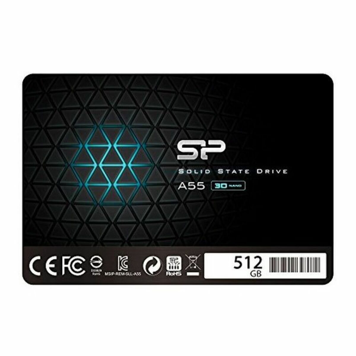 Disco Duro Silicon Power SP512GBSS3A55S25 512 GB SSD
