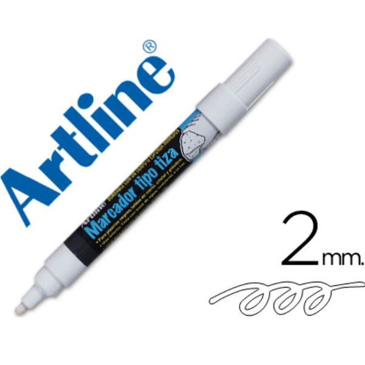 Rotulador para Pizarra Artline EPW-4-BL Blanco