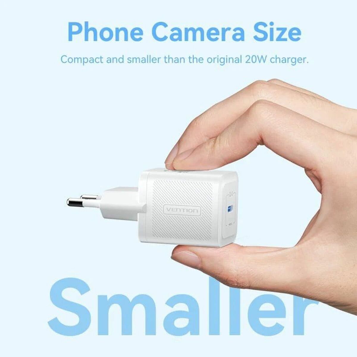 Cargador de Pared Vention FEPL0-EU 20 W