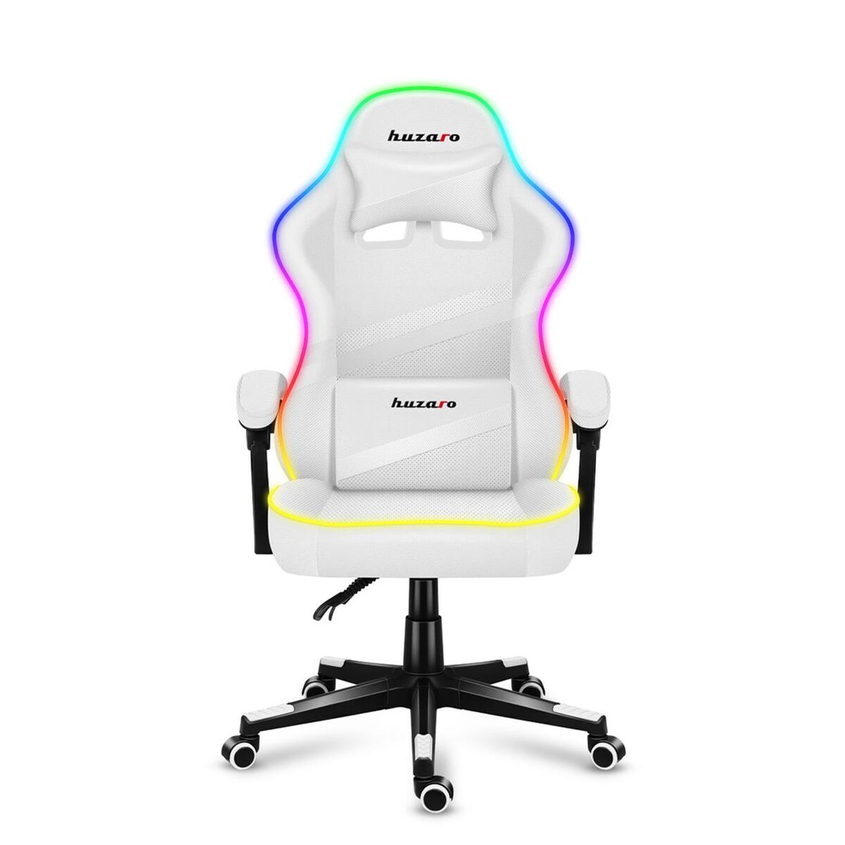 Silla Gaming Huzaro Force 4.4 RGB Blanco