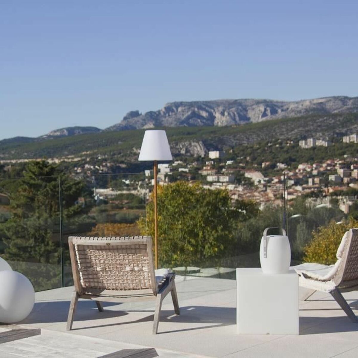 Lámpara solar Lumisky Blanco