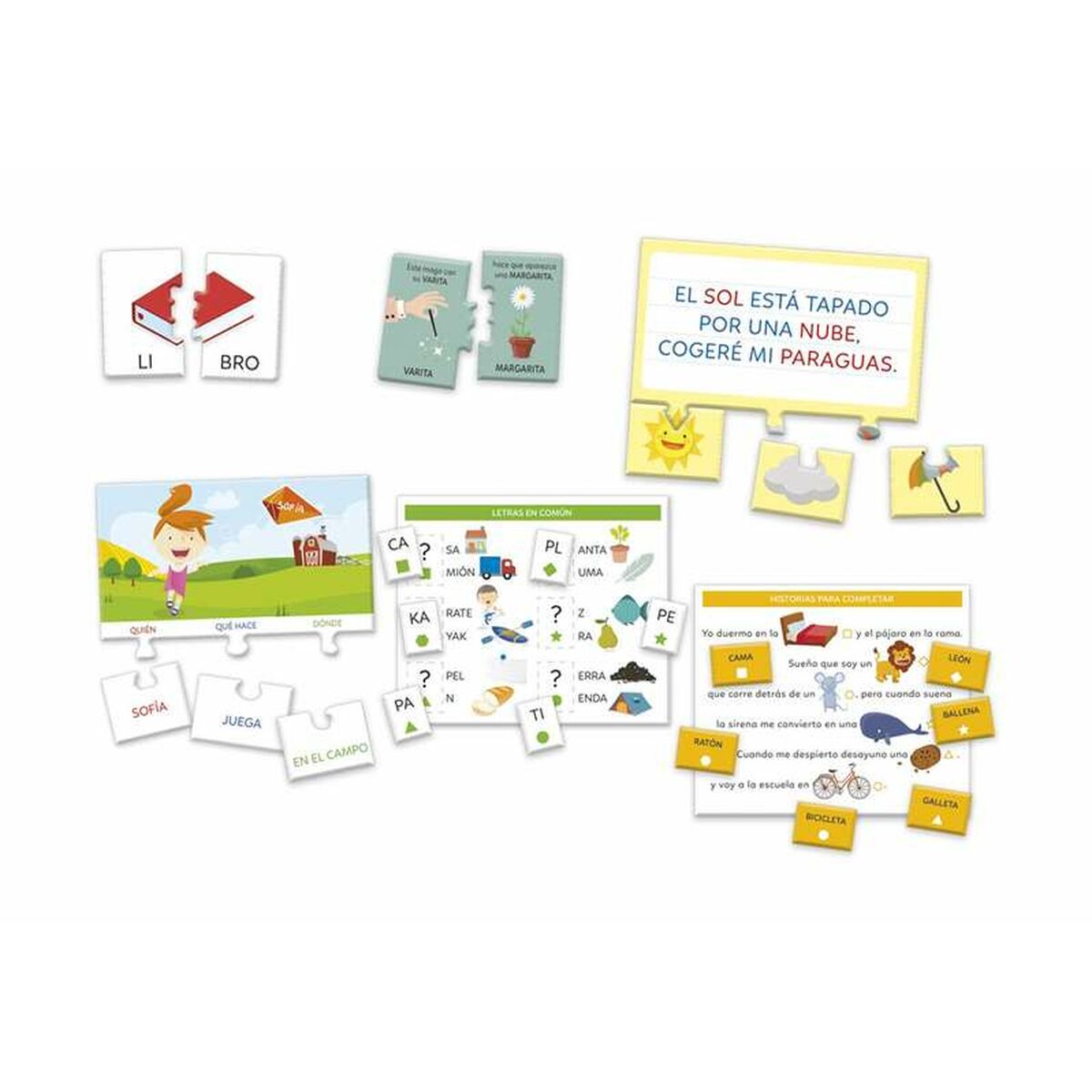 Juego Educativo Clementoni Aprendo A Leer 37 x 28,4 x 5 cm (ES)