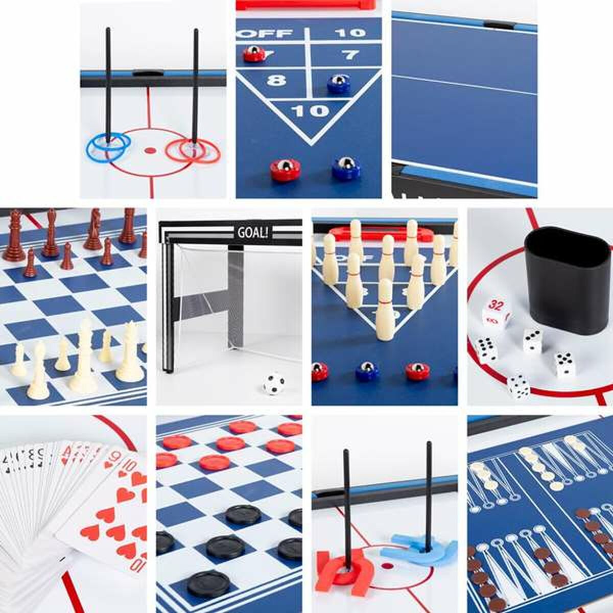 Mesa Multijuegos CB Games Plástico 124 x 81 x 60 cm