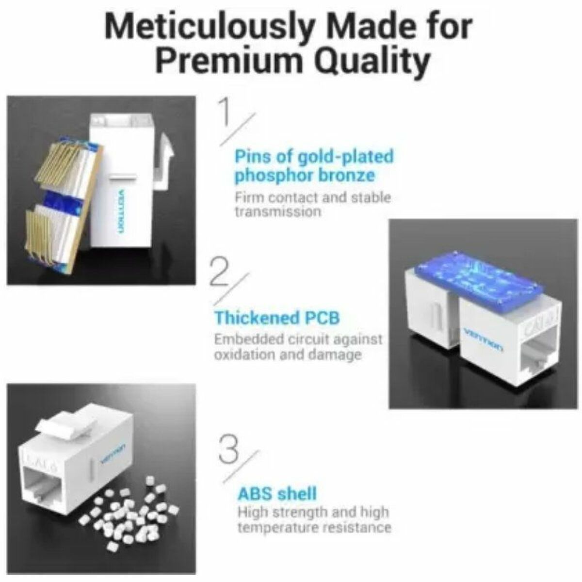 Conector RJ45 Vention IPGW0-5