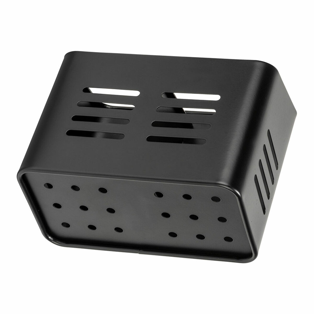 Cesto para cubiertos Wenko Susie 55098100 Negro mate Metal