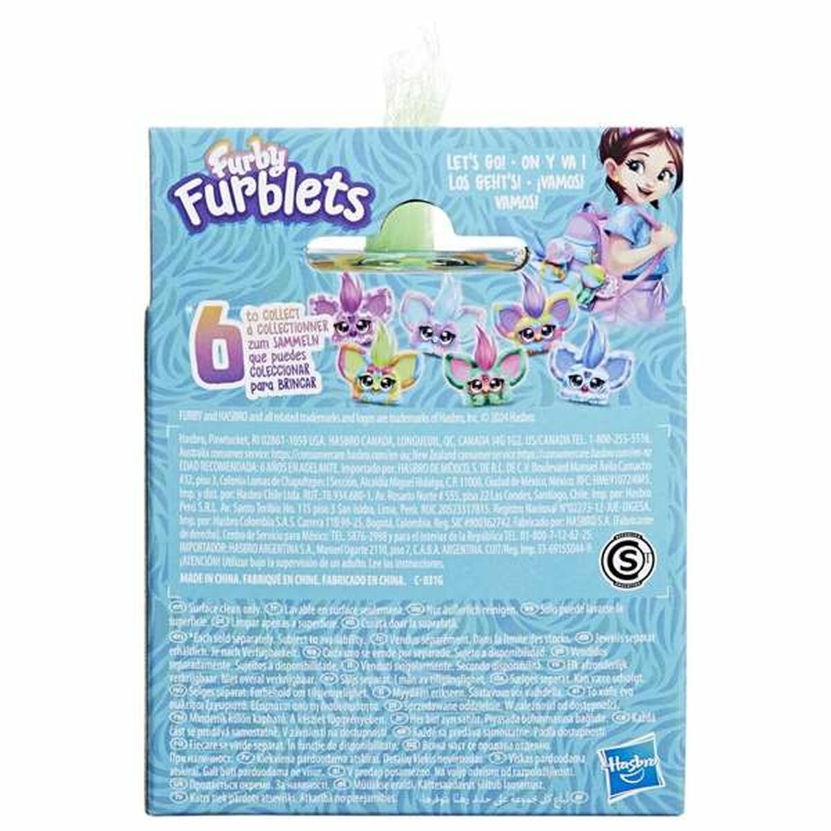 Peluche con Sonido Hasbro Furby Furblets 12 cm