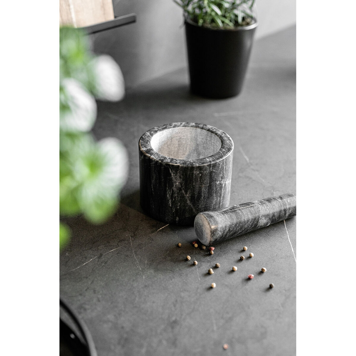 Mortero de cocina Wenko 55080100 Mármol