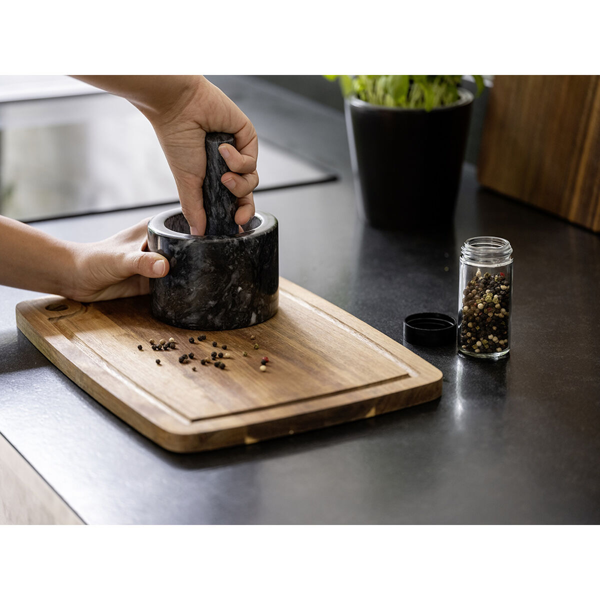 Mortero de cocina Wenko 55080100 Mármol