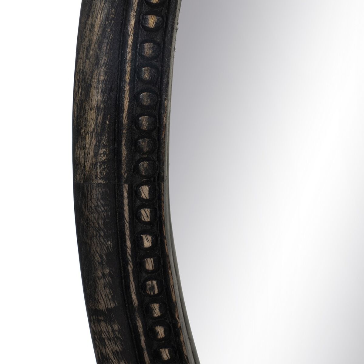 Espejo de pared Marrón oscuro Vertical 76,2 x 3,8 x 81,3 cm