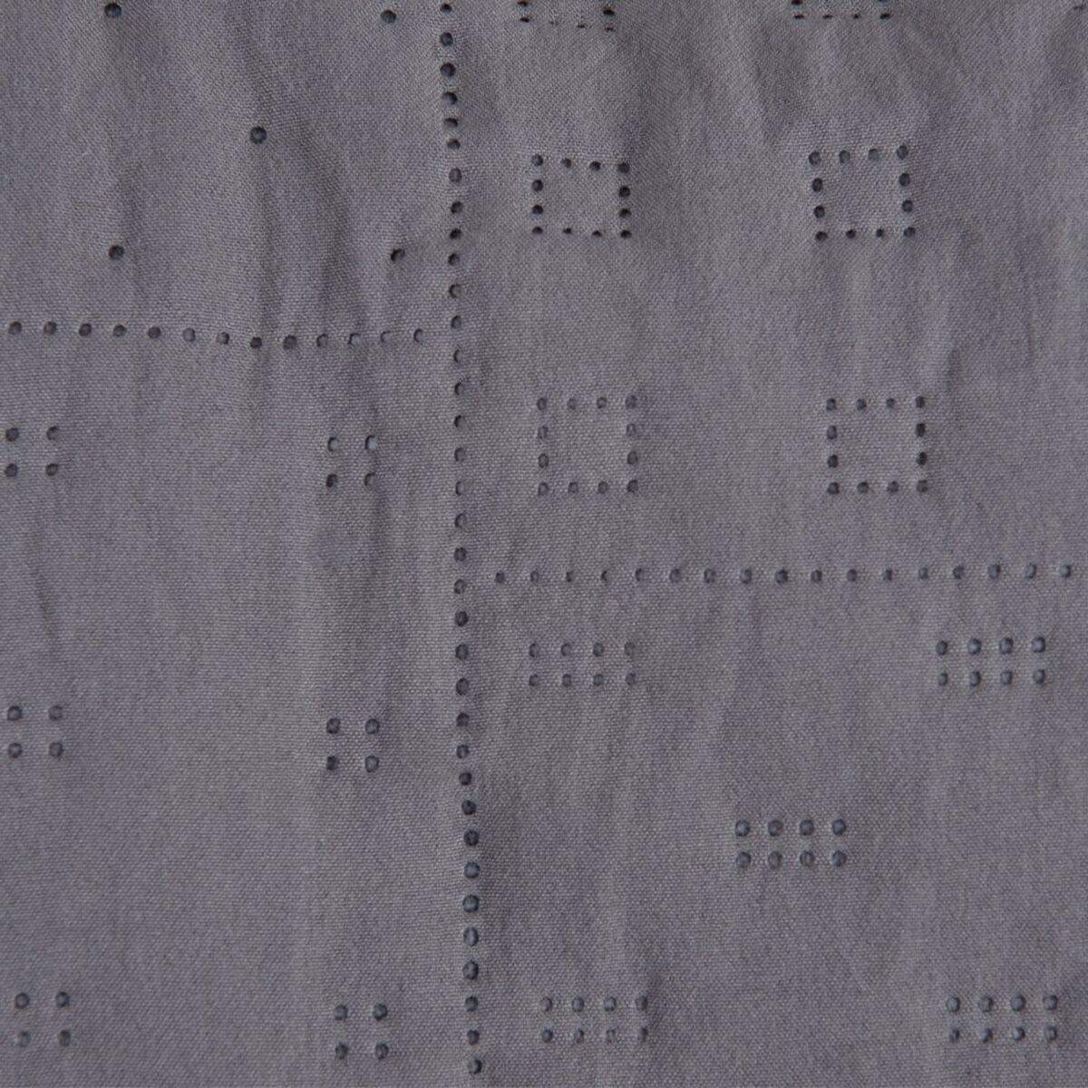 Cojín Gris 60 x 60 cm Cuadrado