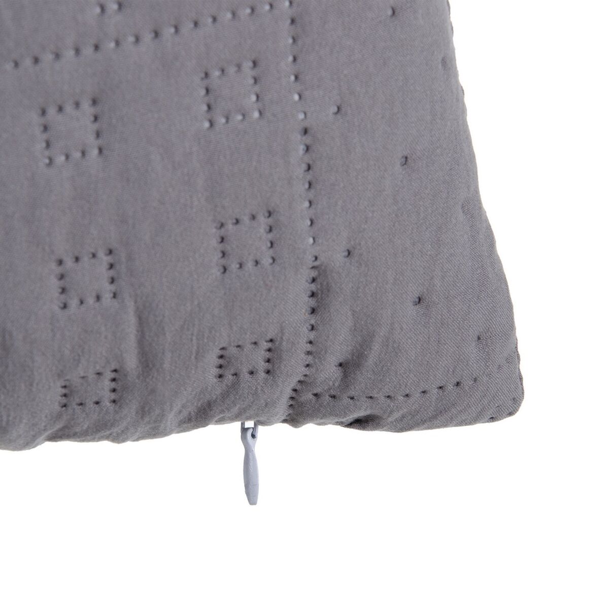 Cojín Gris 60 x 60 cm Cuadrado