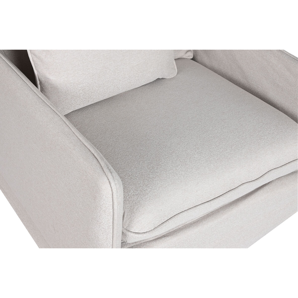 Sillón Home ESPRIT Beige 85 x 85 x 74 cm