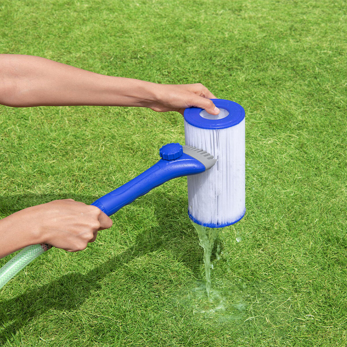 Bestway Kit Mantenimiento Piscina Limpiador de Filtro Jardin 58662