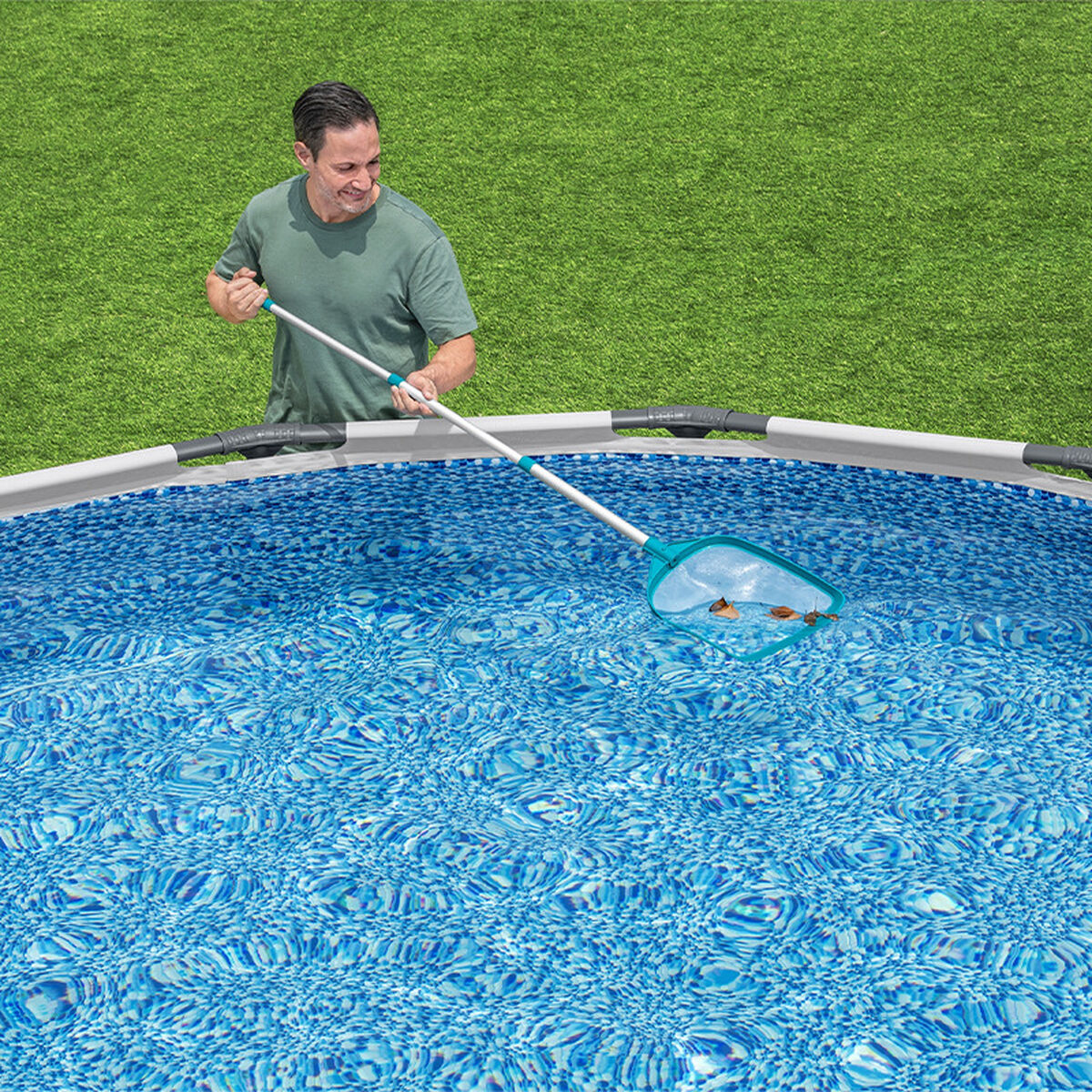 Bestway Recogehojas Piscina Palo 163 cm Jardin 58635
