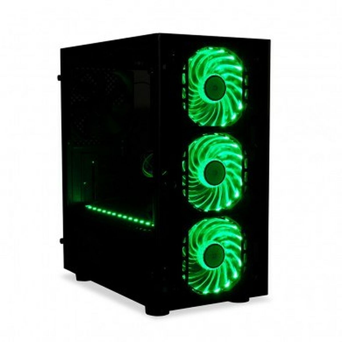 Caja Semitorre Micro ATX Ibox PASSION V4 Negro Multicolor