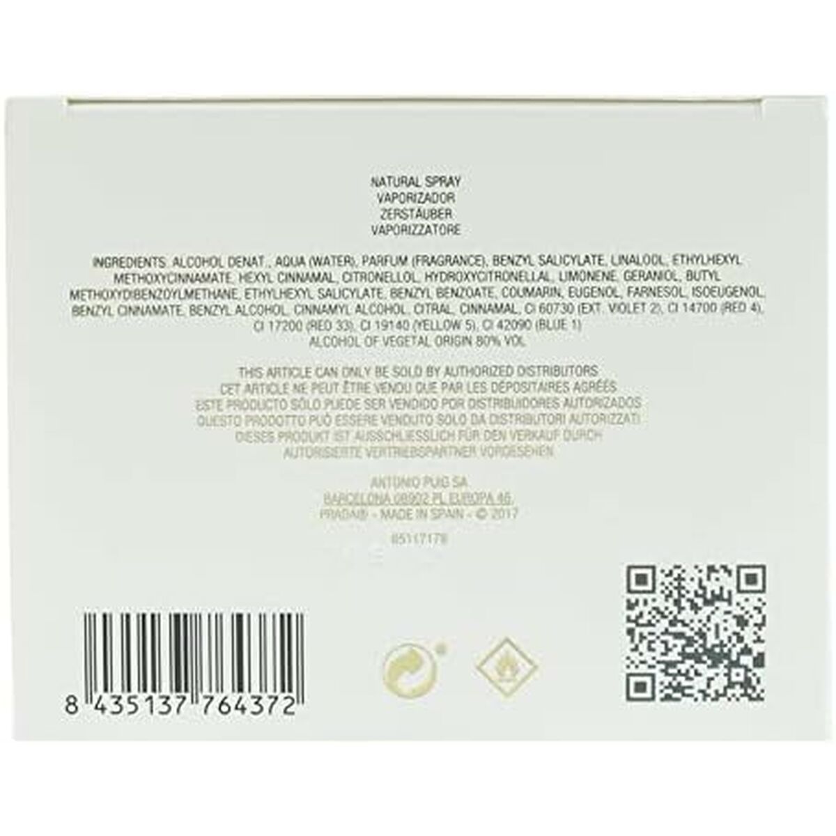 Perfume Mujer Prada La Femme Intense EDP 35 ml