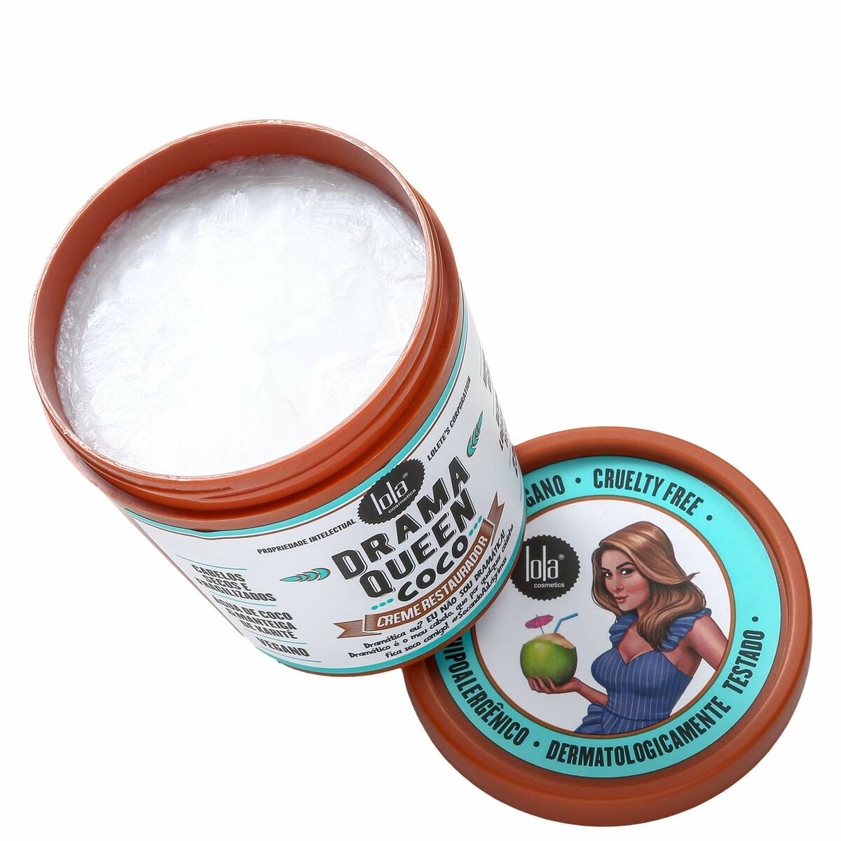 Mascarilla Capilar Lola Cosmetics Drama Queen Coco 230 g