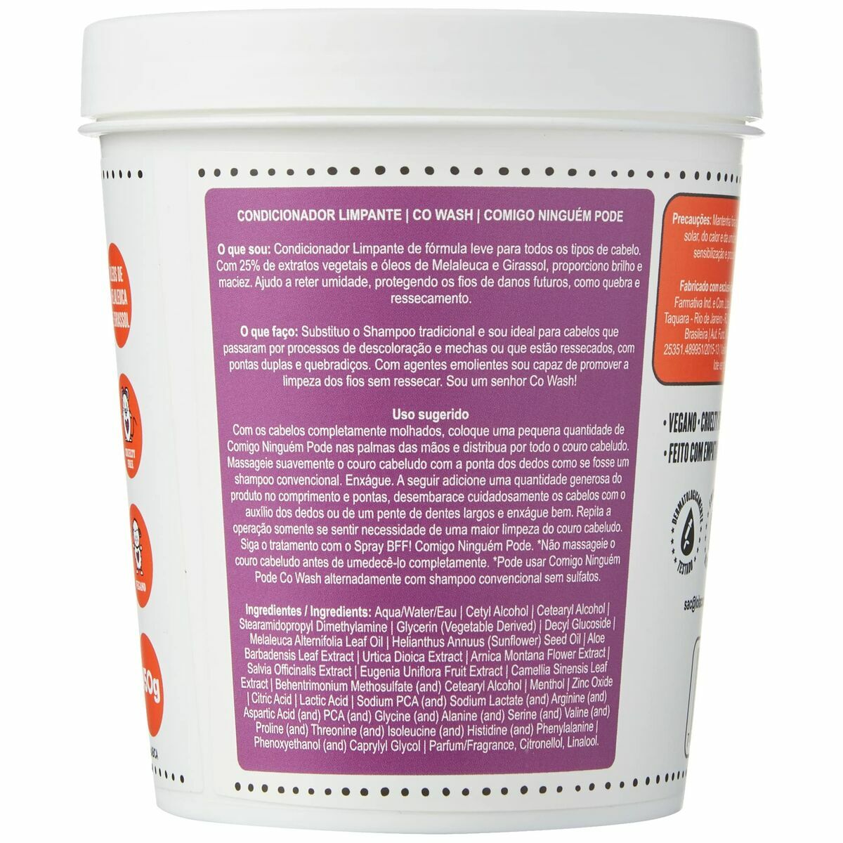 Acondicionador Lola Cosmetics With Me No One Can 450 g