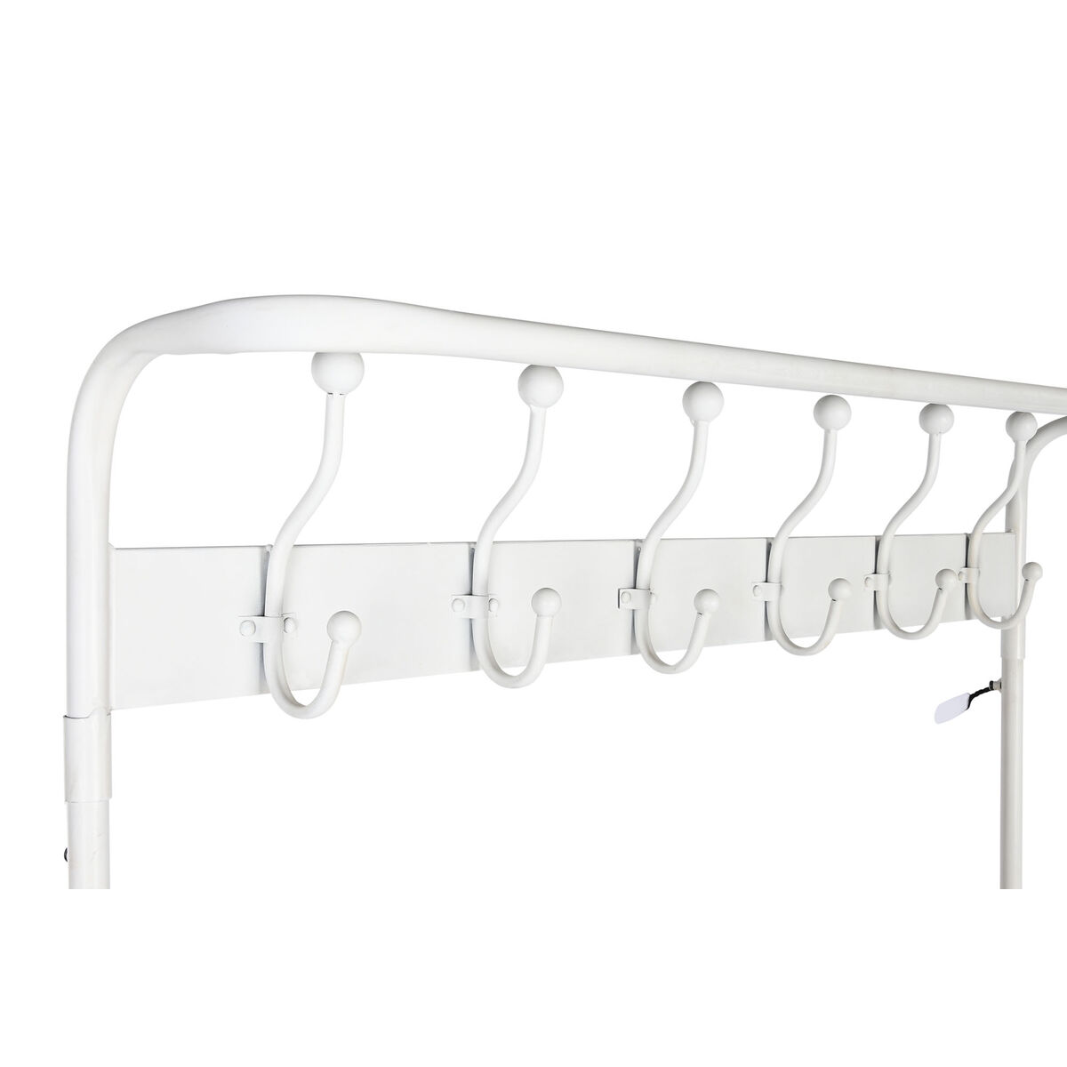 Perchero con Balda Home ESPRIT Blanco Metal Loft 110 x 36 x 186 cm