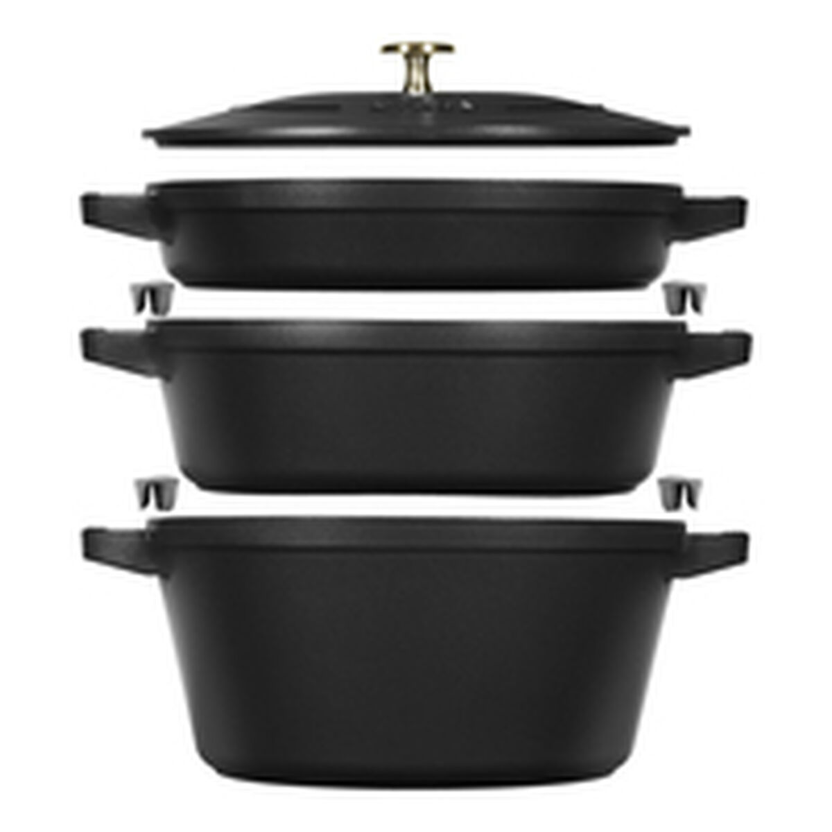 Cazuela Zwilling La Cocotte Negro Hierro Fundido 1 Pieza Ø 24 cm 1 kg 4,2 L (1 unidad)