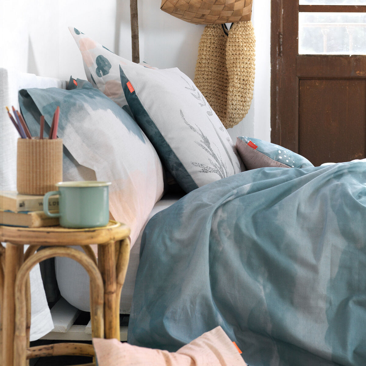 Funda Nórdica HappyFriday Blanc Seaside Multicolor 180 x 220 cm