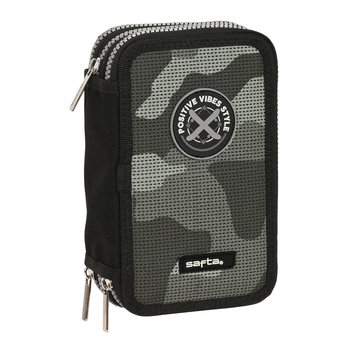 Estuche Escolar Safta 12,5 x 19,5 x 5,5 cm