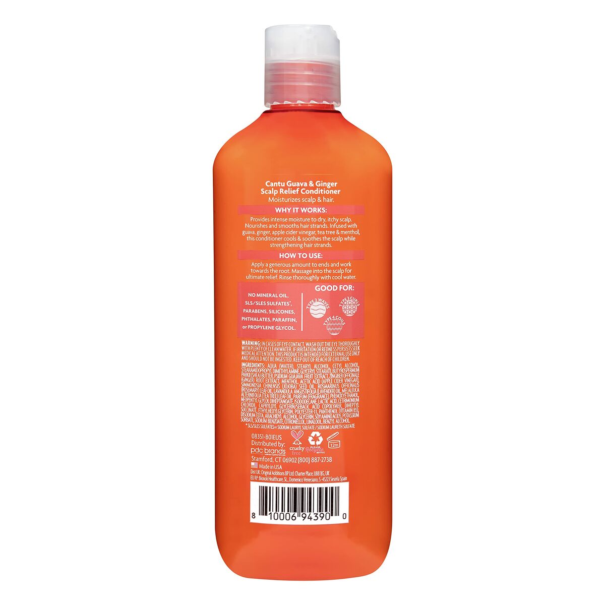 Acondicionador Cantu Guava and Ginger 400 ml Calmante