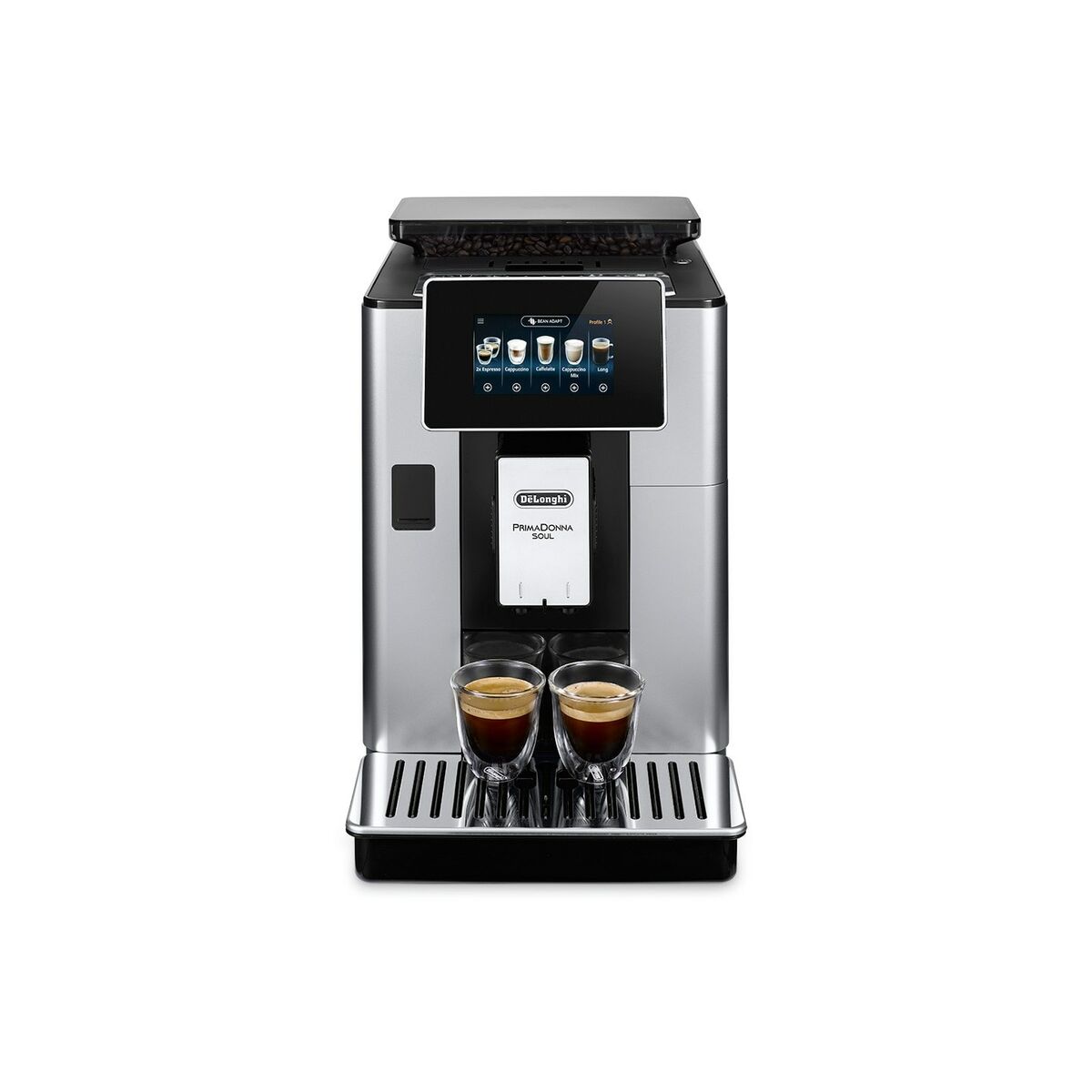 Cafetera Superautomática DeLonghi PrimaDonna ECAM 610.55.SB metálico 1450 W 19 bar 2,2 L