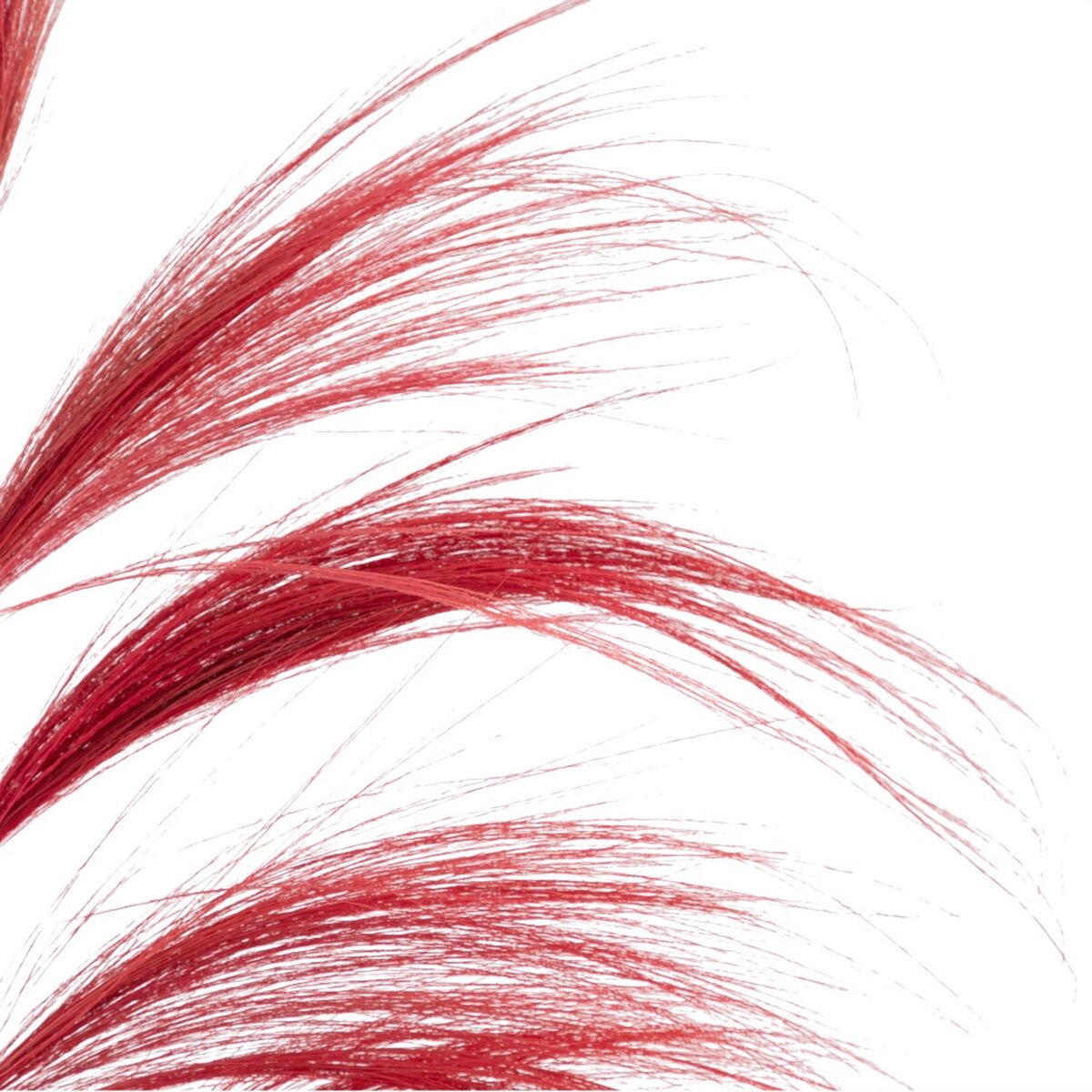 Rama Rojo Bambú Fibra natural 60 x 1 x 230 cm