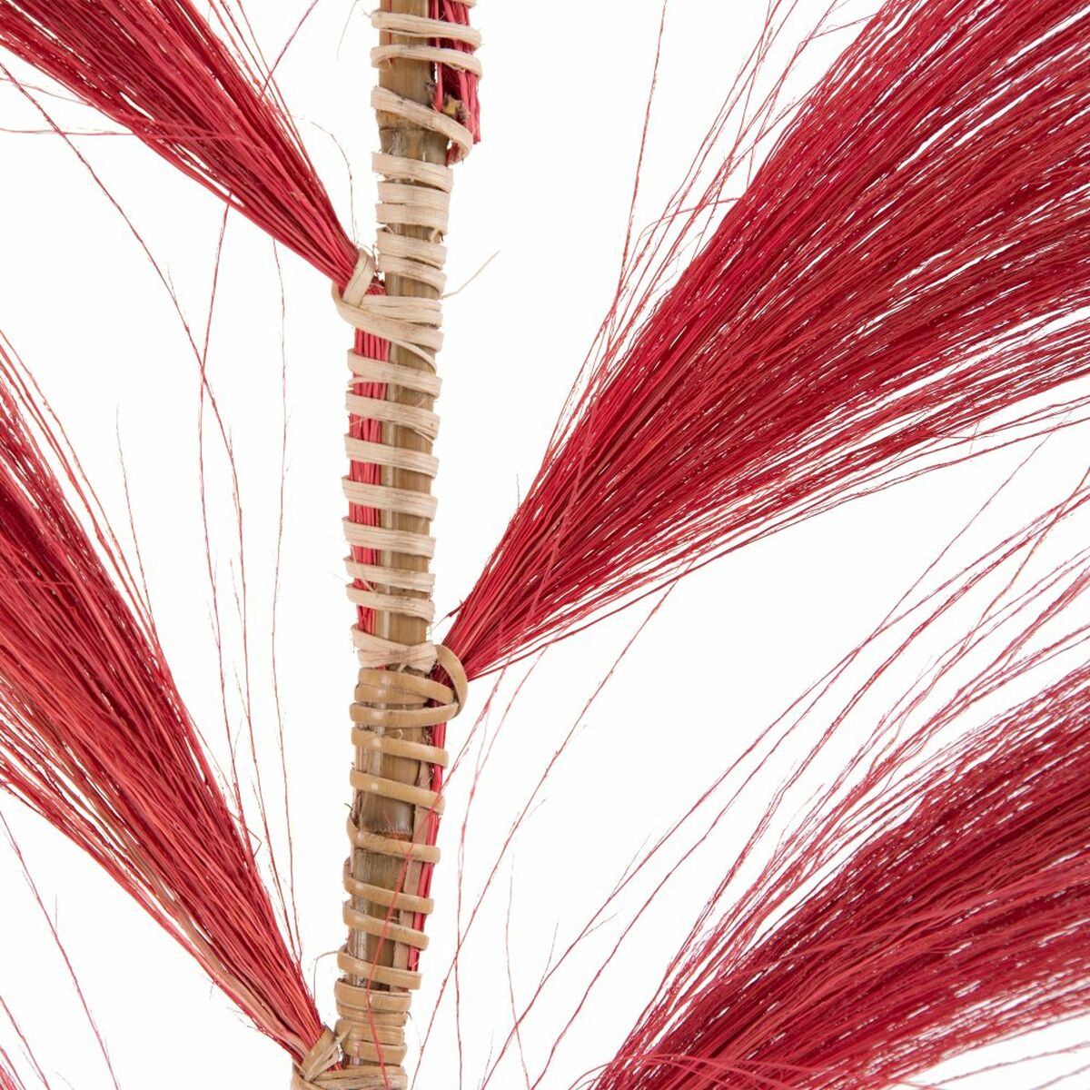 Rama Rojo Bambú Fibra natural 60 x 1 x 230 cm