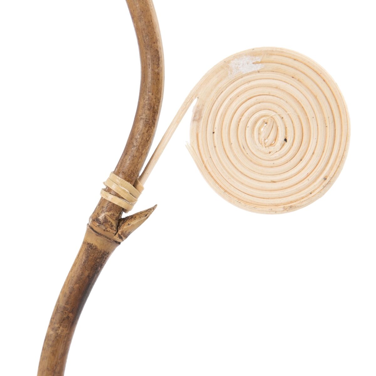 Rama Crema Bambú Ratán 5 x 0,5 x 190 cm