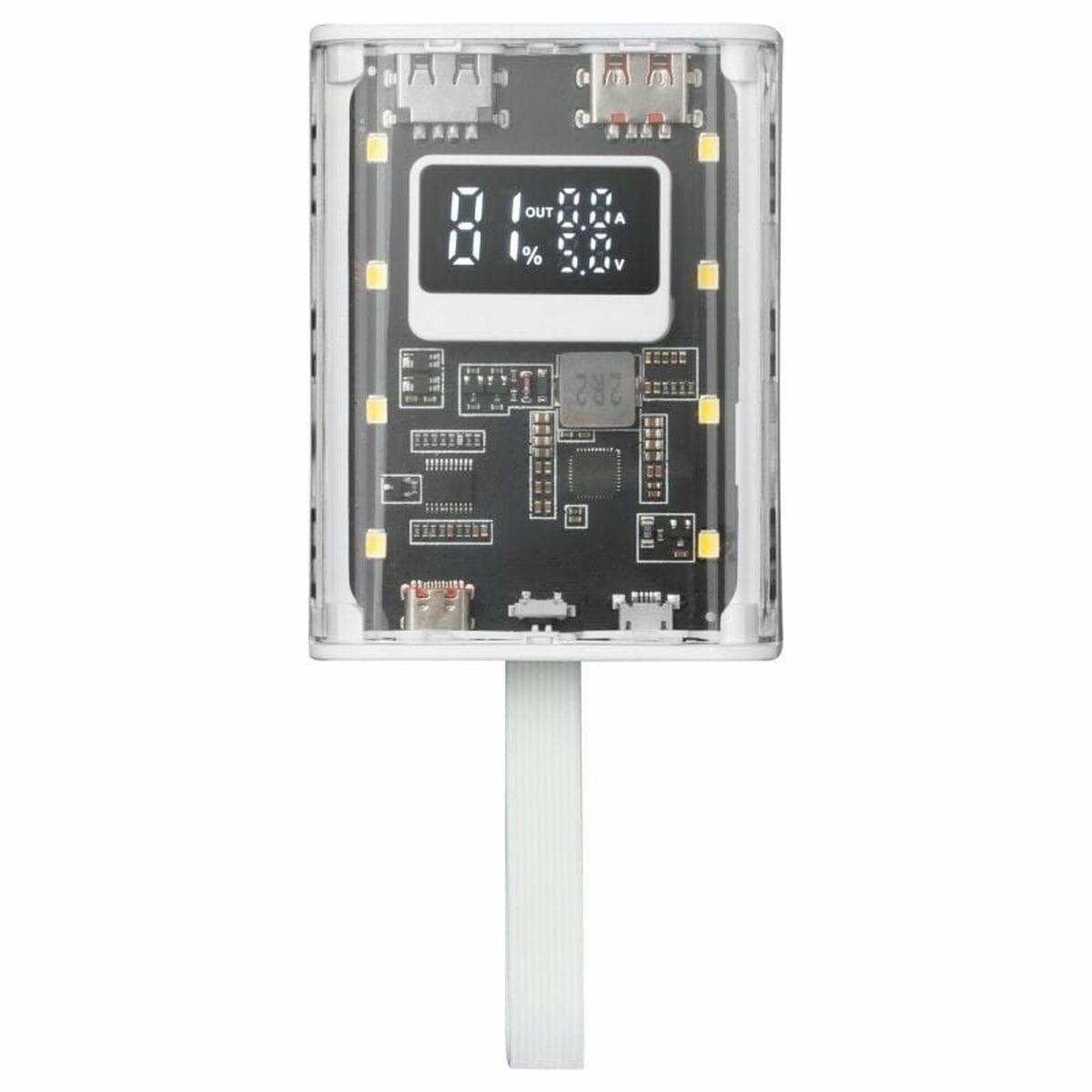 Powerbank Mars Gaming MPK10KW Blanco 10000 mAh