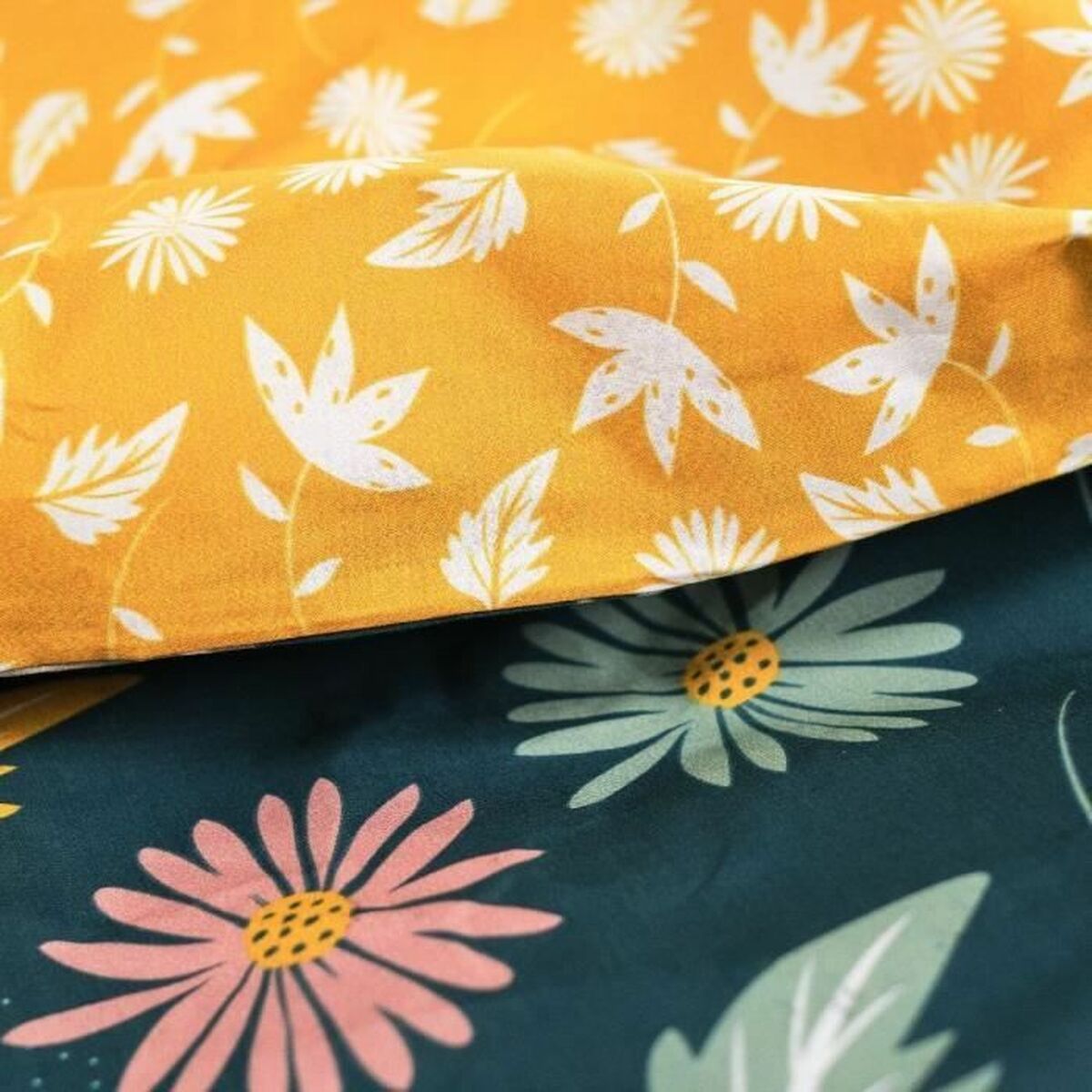 Juego de funda nórdica TODAY Amarillo 240 x 220 cm 3 Piezas