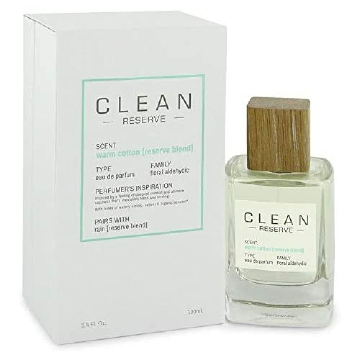 Perfume Unisex Clean Clean Warm Cotton EDP 100 ml